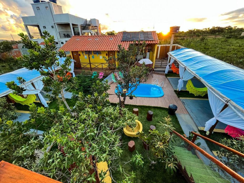 Camping Reino De Andalasia Alto Paraíso de Goiás المظهر الخارجي الصورة