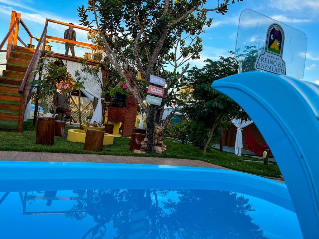 Camping Reino De Andalasia Alto Paraíso de Goiás المظهر الخارجي الصورة